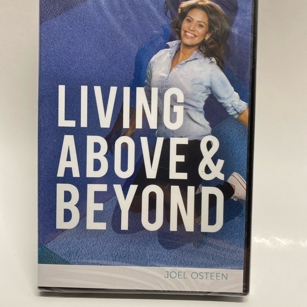 * Living Above & Beyond by Joel Osteen positive message of hope Christian DVD